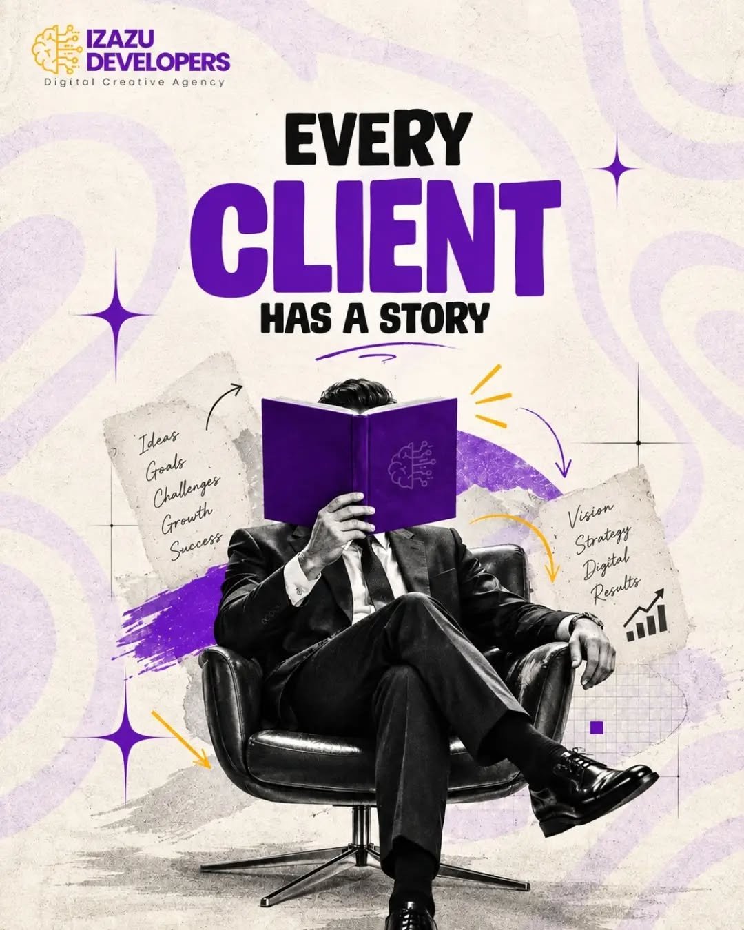Izazu creative: every client has a story